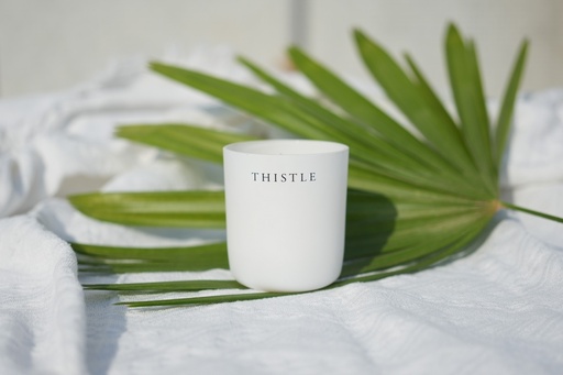 Luminous Thistle Candle (Top)